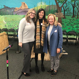 Tessa and Jodie enjoyed a morning at Del Mar Pines School